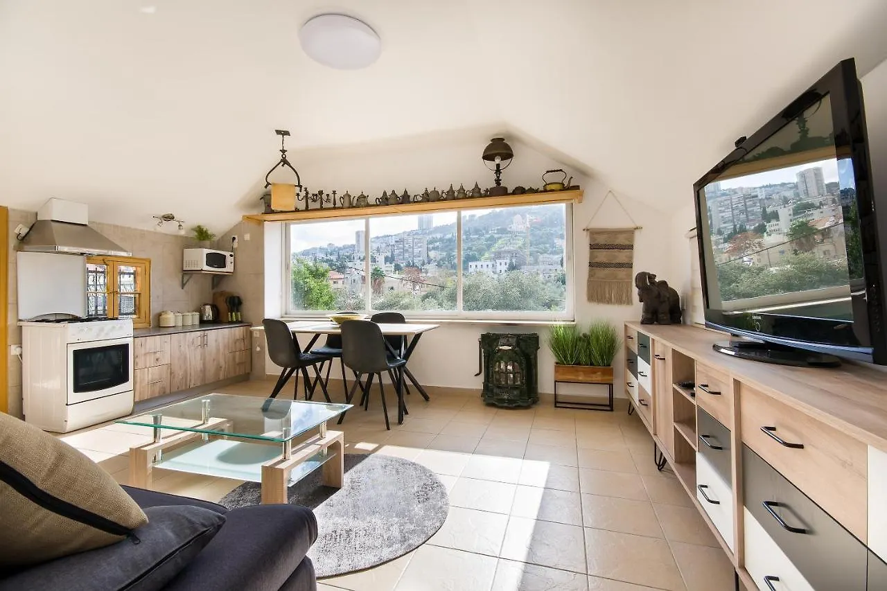 Romsuites - Amazing Panoramic View, Baha'I Gardens, German Colony Center Haifa Izrael